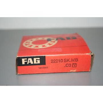 22210SK.MB.C3 FAG SPHERICAL ROLLER BEARING