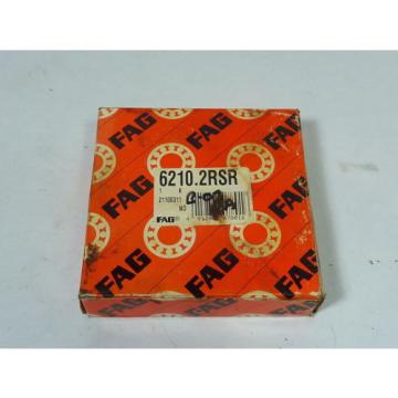 FAG 6210-2RSR Ball Bearing ! NEW !