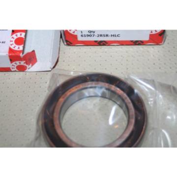 (Lot of 2) FAG 61907-2RSR-HLC Radial Deep Groove NTN JAPAN BEARING **NEW**