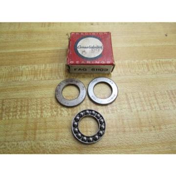 Fag 51103 Thrust Bearing