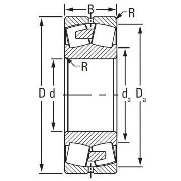 Timken TAPERED ROLLER 22314EMW33W800    