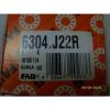 FAG - BALL / ROLLER BEARING - 6304 J22R / 16100114 *NOS* #5 small image