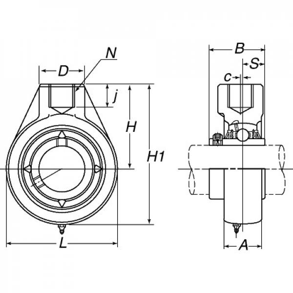 UCHB207-104D1 NTN SPHERICAL ROLLER NTN JAPAN BEARING #5 image