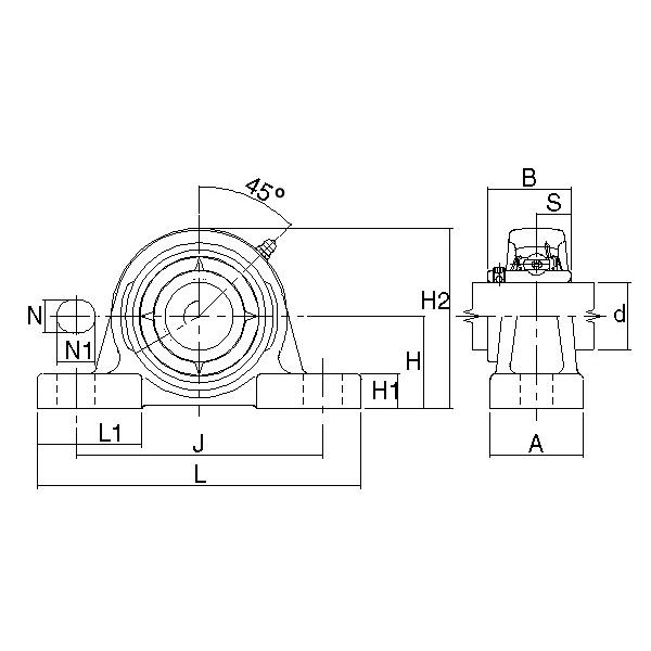 UCP-1.1/4S NTN SPHERICAL ROLLER NTN JAPAN BEARING #5 image