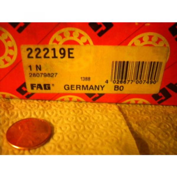 NEW FAG BEARING 22219E #5 image