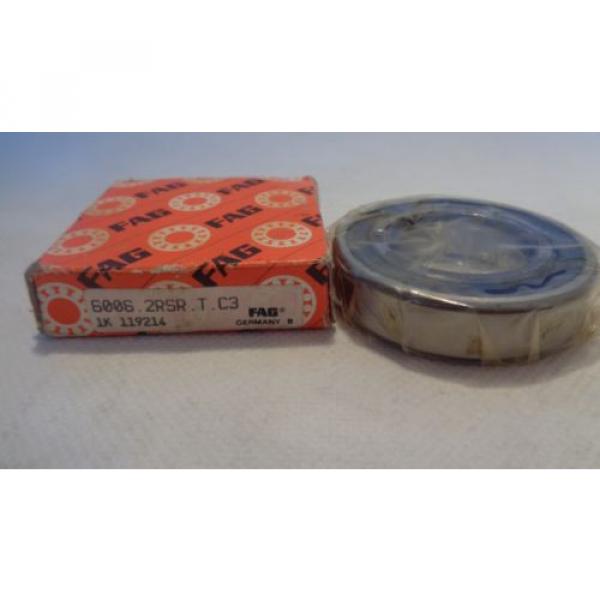 NEW IN BOX FAG 6006.2RSR.T.C3  BALL BEARING #4 image