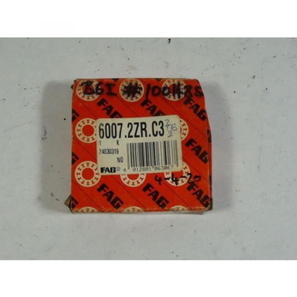 FAG Bearing 6007-2ZR-C3 Ball Bearing ! NEW ! #5 image