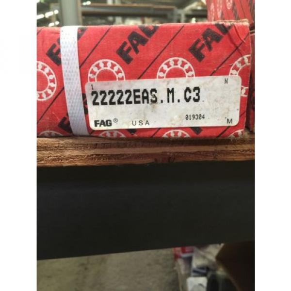 Fag Spherical Roller Bearing 22222 EAS.M.C3 ~NIB #5 image