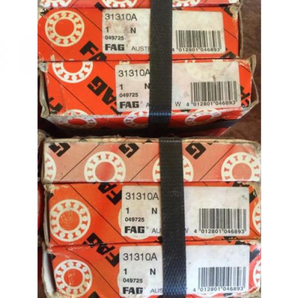 FAG 31310A FAG NTN JAPAN BEARING NEW FACTORY SEALED BOXES 049725 #5 image