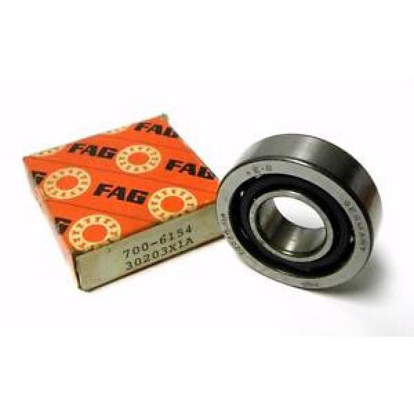 NEW FAG 7203B.UA ANGULAR CONTACT BALL BEARING 17 MM X 40 MM X 12 MM (3 AVAIL.) #5 image