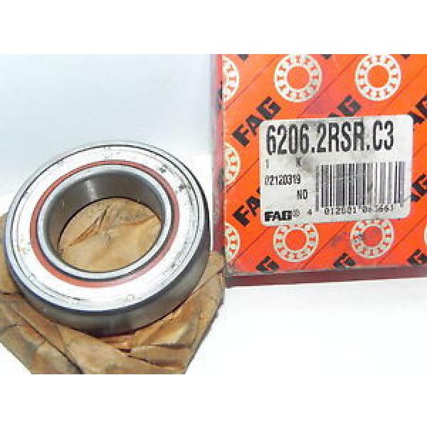 NIB FAG 6206.2RSR.C3 BEARING 62062RSRC3 #5 image