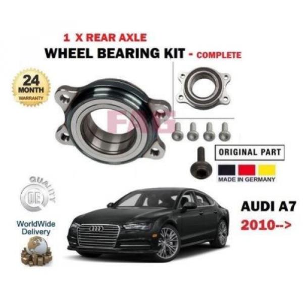 FOR AUDI A7 + S7 RS7 TDI TFSI QUATTRO 2010 &gt;NEW FAG 1X REAR WHEEL BEARING KIT #4 image