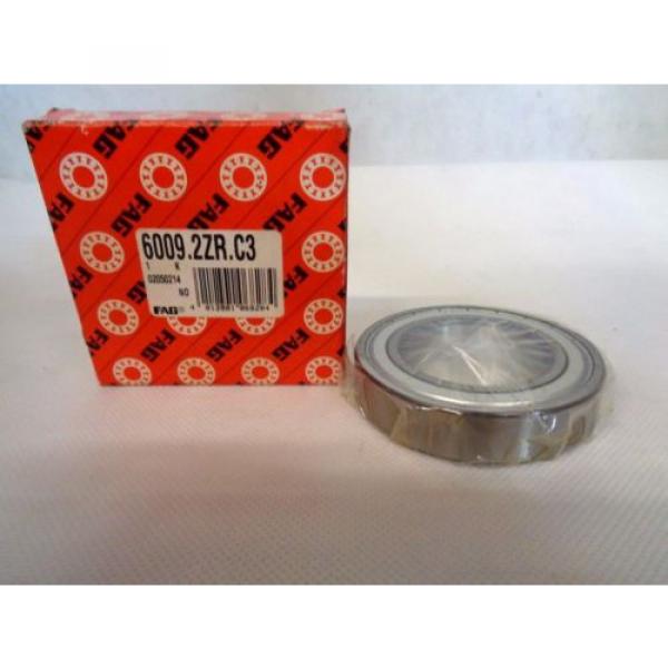 NEW FAG 6009.2ZR.C3 SHIELDED  BALL BEARING #4 image