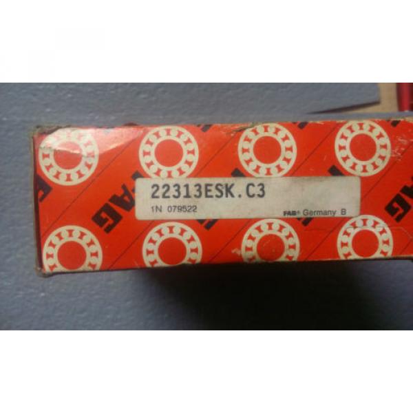 22313 ESK C3 FAG Spherical Roller Lager bearing #1 image