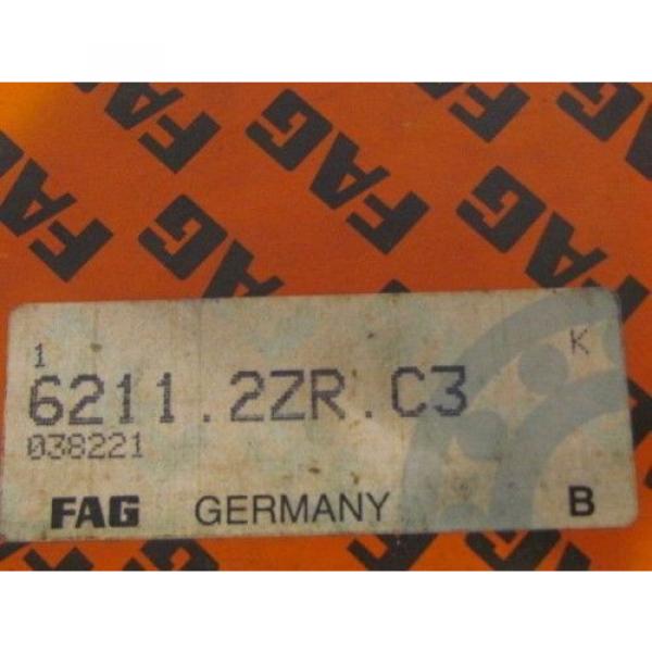 FAG 6211 2ZR C3 Bearing NEW in BOX #5 image